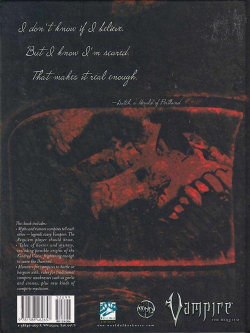 Vampire the Requiem - Mythologies (B Grade) (Genbrug)